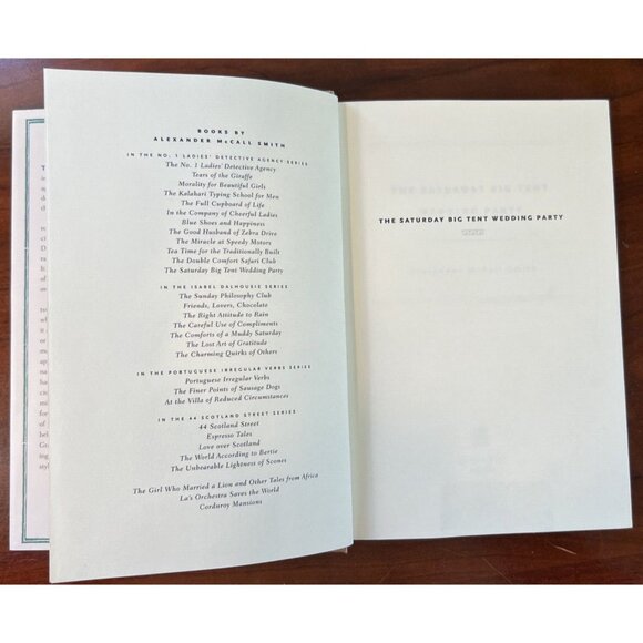 Alexander McCall Smith Mixed Lot Of 4 Hardcover Books - Picture 11 of 16